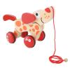 Push Pull Toy Puppy Walk Along Pull Wooden Hound Dog Walk A Long Puppy Wooden Pull Toy for Walking Toddlers (Type 1) view 1