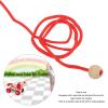 Push Pull Toy Puppy Walk Along Pull Wooden Hound Dog Walk A Long Puppy Wooden Pull Toy for Walking Toddlers (Type 1) view 3