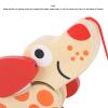 Push Pull Toy Puppy Walk Along Pull Wooden Hound Dog Walk A Long Puppy Wooden Pull Toy for Walking Toddlers (Type 1) view 4
