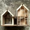 1:24 Miniature Bridge House, Wooden Dollhouse, Diy Kit view 2