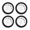RC Wheel Tire Compatible with 3Racing for Sakura for MST for TCR for Tamiya 8Pcs 58Mm Tires Wheel 12Mm Hex with Sponge Insert for 1/10 1/12 RC Drift Car view 1
