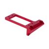1/10 RC Servo Mount, Aluminum BTA Servo Mount Low Center of Gravity for Vanquish VP Capra F9 Offset Front Portal Axle DIY LCG Chassis Upgrade Parts (Red) view 4
