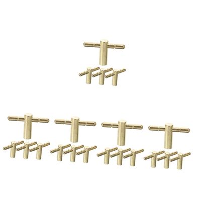 Abaodam 20pcs Diy Music Box Kit Shape Winder Key Replacement Music Box Keys for Windup Jewelry Toy