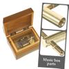 Abaodam 20pcs Diy Music Box Kit Shape Winder Key Replacement Music Box Keys for Windup Jewelry Toy view 2