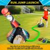 Otoseth Toys Rocket Launcher for Kids - Launch up to 100 Ft, 8 Multi-Color Foam Rockets & Adjustable Launch Stand, Kids Outdoor Toys, Age 3+ view 2