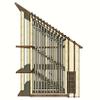 1:24 Miniature Stair House, Wooden Dollhouse, Diy Kit view 1
