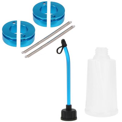 Alloy Aluminum Shoe Clutch with Spring Upgrade Parts & Universal RC Nitro Fuel Filler Refill Bottle 250CC Oil Bottle