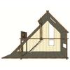 1:12 Miniature Tiny House, Wooden Dollhouse, Diy kit view 1