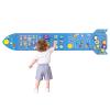 nigwet Rocket Activity Wall Busy Board Panels - Sensory Wall Panel for Kids, Montessori Toddler Wall Activity Board, Wall Toys for Toddlers 3, Activity Cube, Wooden Boards, Blue view 1