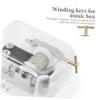 HEMOTON Music Box Windup Jewelry Key 4pcs Replacement Winder Keys for Music Box Kit view 2