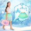 19 Pcs Princess Dress Up Shoes Gift Set, Girls Role Play Dress Up Toys & Costumes Set, Toddler Pretend Jewelry Boutique Kit Gift for Little Girls Aged 3 4 5 6 Years Old view 4