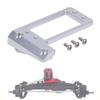 1/10 RC Servo Mount, Aluminum BTA Servo Mount Low Center of Gravity for Vanquish VP Capra F9 Offset Front Portal Axle DIY LCG Chassis Upgrade Parts(Silver) view 1