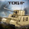 XMBRICDIYY WW2 TOG2 Military Tank Building Blocks, 1:30 Scale British TOG II Tank MOC DIY Construction Building Blocks for Military Fans, Designed by Lepetitlegoneuf (1427 Pieces) view 2