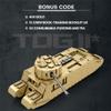 XMBRICDIYY WW2 TOG2 Military Tank Building Blocks, 1:30 Scale British TOG II Tank MOC DIY Construction Building Blocks for Military Fans, Designed by Lepetitlegoneuf (1427 Pieces) view 3