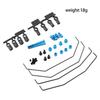 Front and Rear Sway Bar Kit Stabilizer Set 22037 for Tamiya TD4 1/10 RC Car Upgrade Parts Accessories view 2