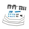 Front and Rear Sway Bar Kit Stabilizer Set 22037 for Tamiya TD4 1/10 RC Car Upgrade Parts Accessories view 4
