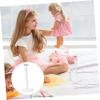 Abaodam 4pcs Doll Display Rack Doll Stand Support Stands Holder Accessories House Decor view 4