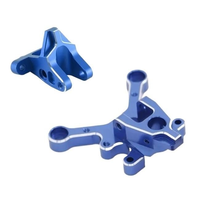 Metal Center Brace Front and Rear Mount for ARRMA BLX 6S 1/8 Karton Typhon Outcast Talion 1/7 Limitless Mojave Upgrade Parts(Blue)