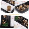 Alasum Mini Zen Garden Sand Table Ornaments Zen Garden Sand for Meditation Decorative Desktop Decor view 2