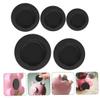 ERINGOGO 5pcs Piggy Bank Bottom Cover Round Plaster Doll Stoppers Money Box Plug Saving Box Bottom Stoppers Plaster Doll Caps view 2