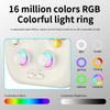 GiipGoop RG406V Handheld Game Console RG 406V 4-inch IPS Multi-touch Screen Retro Game Console No Card Android 13 Retro Emulator RG406V 5500mAh Battery 1080p DP WIFI Bluetooth Beige White view 3