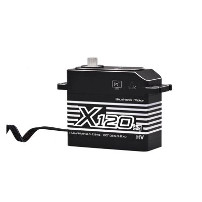 100kg 120kg 130kg 150KG brushless servo high Torque high Pressure Full Metal Gear Waterproof Motor 1/5(120kg brushless)