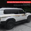 Car Body Side Sticker Decoration for 2024 2025 2026 Toyota Land Cruiser 250 1958 Prado Lc250 J250 Waterproof Sports Stripe Pattern Exterior Modification Accessories view 4