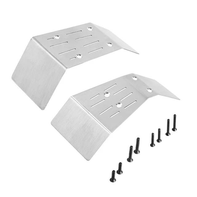 Stainless Steel Front and Rear Chassis Armor Protector for ARRMA for Gorgon for Monster Truck 1/10 2WD for RC Car Upgrade Parts