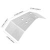 Stainless Steel Front and Rear Chassis Armor Protector for ARRMA for Gorgon for Monster Truck 1/10 2WD for RC Car Upgrade Parts view 3