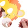 16 Pieces Animal Face Masks Set for Jungle Themed Birthday Party Supplies view 3