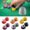 Vdaxvme AntiCheating Dices Cup with Lid 5 Dices for Gaming Night KTV Restaurant Barbecue Shop for Party Entertainment Activity view 2