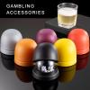 Vdaxvme AntiCheating Dices Cup with Lid 5 Dices for Gaming Night KTV Restaurant Barbecue Shop for Party Entertainment Activity view 3