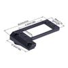 1/10 RC Servo Mount, Aluminum BTA Servo Mount Low Center of Gravity for Vanquish VP Capra F9 Offset Front Portal Axle DIY LCG Chassis Upgrade Parts(Black) view 2