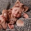 ADFO Real Life Reborn Baby Dolls Girl 20 Inches Realistic Baby Doll Soft Vinyl Sleeping Newborn Baby Dolls with Feeding Accessories for Kids Ages 3+ view 4