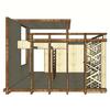 1:24 Miniature Cabin Type03, Wooden Dollhouse, Diy Kit view 1