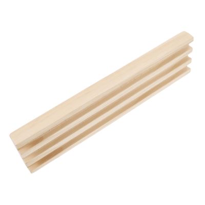 Alasum Wooden Domino Rack Non-Slip Base for Easy Gameplay Natural Wood Holder for Enhanced Domino Experience for and Gatherings