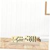 Alasum Wooden Domino Rack Non-Slip Base for Easy Gameplay Natural Wood Holder for Enhanced Domino Experience for and Gatherings view 4