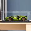 Acrylic Display Case Compatible for le-go 42115 Racing Model Transparent Dustproof Protection Collection Organizer Storage Cabinet (Display Case Only) (2mm) view 2
