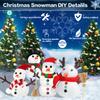 18Pack Build Snowman Kit,Stocking Stuffers for Kids,Christmas Crafts For Kids DIY,Christmas Craft Gifts with Air-Dry Modeling Clay, Creative Toys for Christmas Games & Holiday Fun for Boys Girls view 3