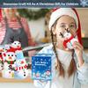 18Pack Build Snowman Kit,Stocking Stuffers for Kids,Christmas Crafts For Kids DIY,Christmas Craft Gifts with Air-Dry Modeling Clay, Creative Toys for Christmas Games & Holiday Fun for Boys Girls view 4