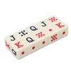 20Pcs Spanish Poker Dice Set - 6 Sided Square Dice - Plastic Table Board Game Dice in Vibrant Yellow view 3
