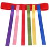 Design Pull Tail Game Band, Elastic Wristband + Colorful Ribbon Pull Tail Game Wristband for Kindergarten to Develop The Baby Social Skills view 2