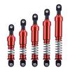 4pcs Aluminum Big Bore Shocks for 1/10 RC Crawler LCG Chassis Gspeed V3 Element Enduro SCX10 TRX4 Gamde R1 Comp Builds DIY (Red 105mm 4pcs) view 2