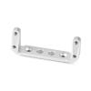 Aluminum Capra Servo Mount SOA Mount 4WS Upgrade for 1/10 RC Crawler Axial Capra Vanquish F9 SuperShafty CP44 CP43 Portal Axle (Clear) view 1