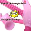 12 Pcs Telescopic Suction Cup Giraffe Toy+24Pcs Jumping Spring Popper Toys Party Favors for Kids- Return Gifts-Goodie Bags Stuffers-Classroom Prizes-Birthday Party Games & Prizes view 3