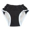 Washable Adult Diaper Leakproof Comfortable Pure Cotton Adult Incontinence Cloth Diaper Black (M) view 1