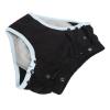 Washable Adult Diaper Leakproof Comfortable Pure Cotton Adult Incontinence Cloth Diaper Black (M) view 2