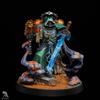 Asmodai, Master of Repentance Dark Angels Space Marines Armies of the Imperium Painted Miniature Wargaming Figure | Art Painting Level view 2