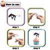 18 PCS Track and Field Cupcake Toppers Sports Running High Jump Javelin Throw Cake Decor Picks Track and Field Birthday Party Decorations Supplies view 4