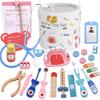 Professional Doctor Kiteducational Set for Kids with Stethoscope Thermometer Includes Storage Bucket (General Practitioner)